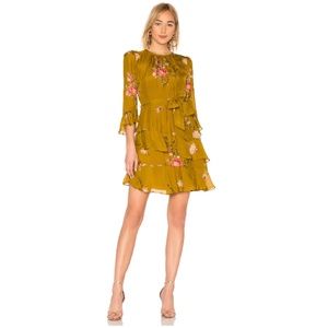 Joie x Revolve Kayane Silk Floral Dress